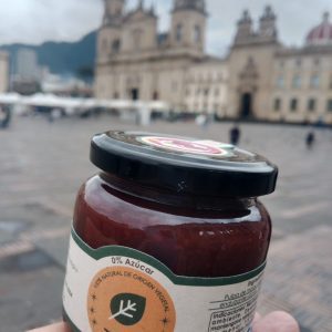 Mermelada de arándanos azules endulzada con miel de yacón 230g