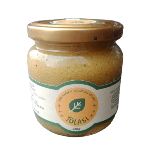 Mermelada de Ruibarbo con Jengibre y limón endulzada con azúcar orgánica al 20% presentación 230g