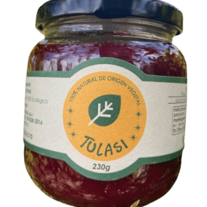 Mermelada de arándanos azules endulzada con azúcar orgánica al 20% presentación 230g